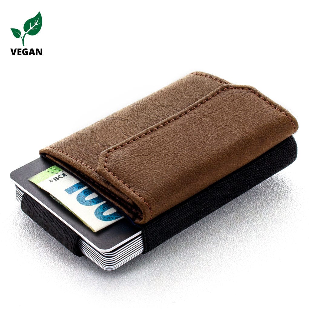 Jaimie Jacobs Geldbeutel Karten Portemonnaie Nano Boy Pocket Vegan with leather coin pocket Nano Boy Pocket Vegan wallet with leather coin pocket