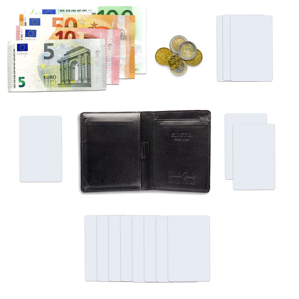 Jaimie Jacobs Geldbeutel Portemonnaie Slimstar limited Edition - slim wallet with small coin pocket Slimstar limited edition - slim wallet without coin pocket 