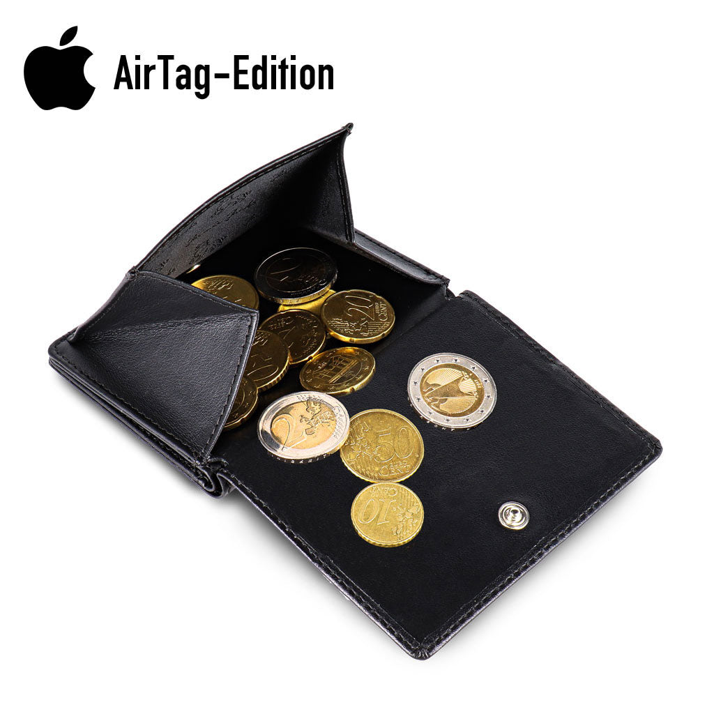 KOFAIR Porte-monnaie pour Airtag (2 pièces), porte-cartes de taille carte  de crédit compatible avec Airtag pour sac à main, porte-cartes pour Airtag